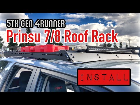 Prinsu Roof Rack for 4Runner TRD Pro Install【TRD41】