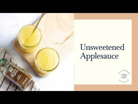 How to Make Unsweetened Applesauce