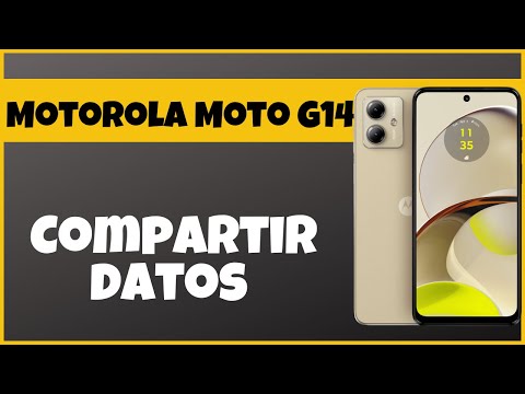 Motorola G14 Compartir datos | Pasar datos mobiles