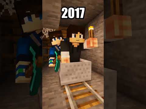 2013 vs 2017 vs 2024 Minecraft