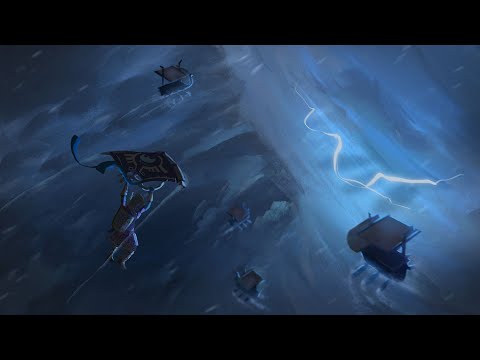 1 hour of Atmospheric Tears of The Kingdom OST - To the Wind Temple