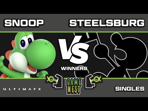 Game Nest Smash It Up: Sugoi | Snoop (Yoshi) vs Steelsburg (Game & Watch/Capt. Falcon) - WR3