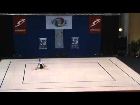 Hustea Stefan ROU2 AG2 Ungarn Open Aerobic Gymnastics 2015