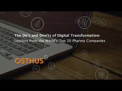 The do's and don'ts of digital transformation - Lessons from the world's top 20 pharma companies