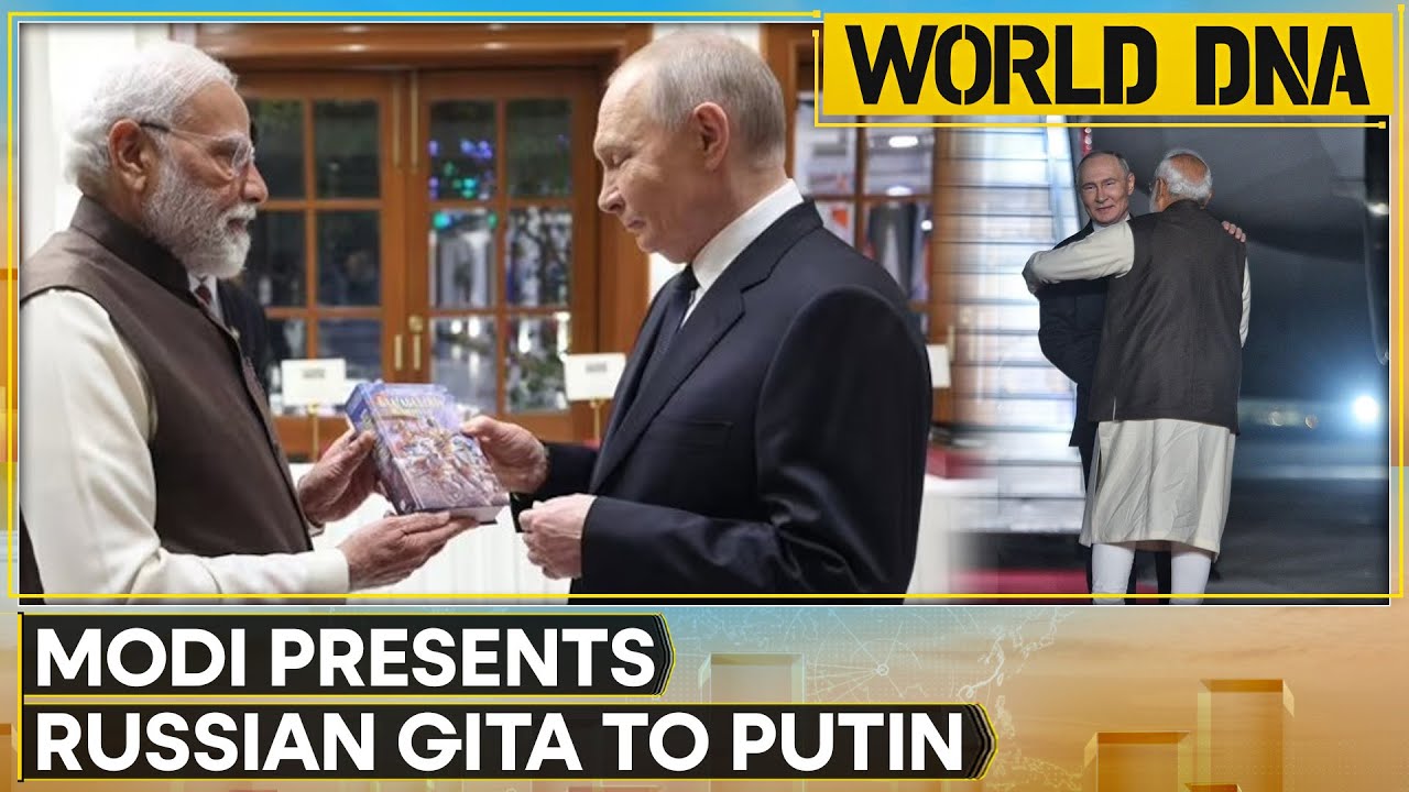 Putin in India: PM Modi Gifts Russian Edition of Bhagavad Gita to Putin | WION World DNA