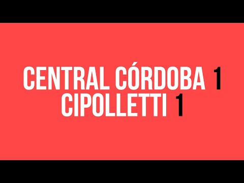 Nacional B 1987/1988 - Fecha 14: Central Córdoba (SdE) 1 - 1 Cipolletti