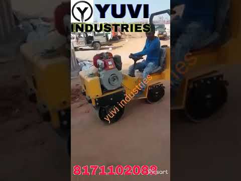 Ride On Vibratory Roller