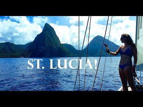 Sailing the Atlantic Loop - 12 Exploring St  Lucia