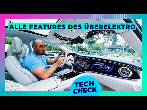 Mercedes EQS: Die bombastisch vielen Funktionen des MBUX