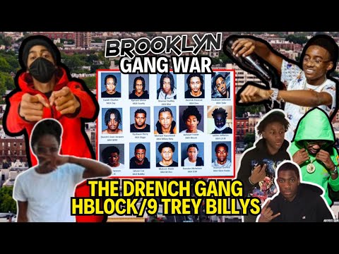 Brooklyn Gang War - The Drench Gang Indictment - H Block/Nine Trey Billys vs Gates Fam, 41 & Folks