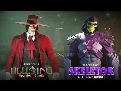 TRACER PACK: SKELETOR OPERATOR BUNDLE ALUCARD HELLSING OPERATOR BUNDLE FINISHING MOVE VOICELINES MW2