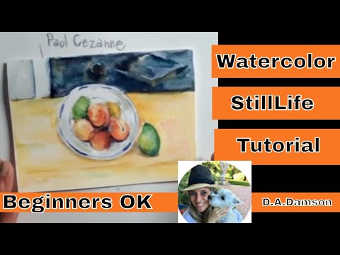 Still Life Art Tutorial - Paul Cezanne