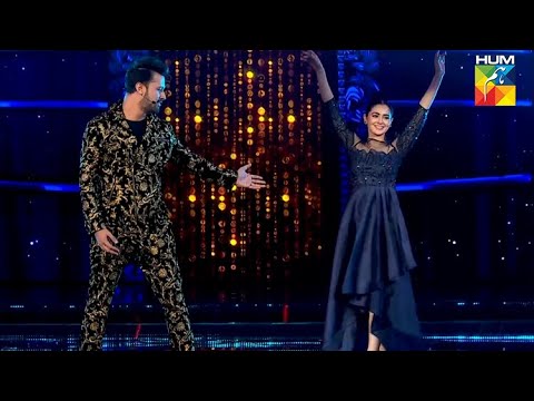Atif Aslam | Hania Aamir | Amazing Performance | Kashmir 6th HUM Awards | HUM TV
