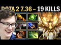 Monkey King Dota 2 7.36 Miracle with 19 Kills and Butterfly - TI13