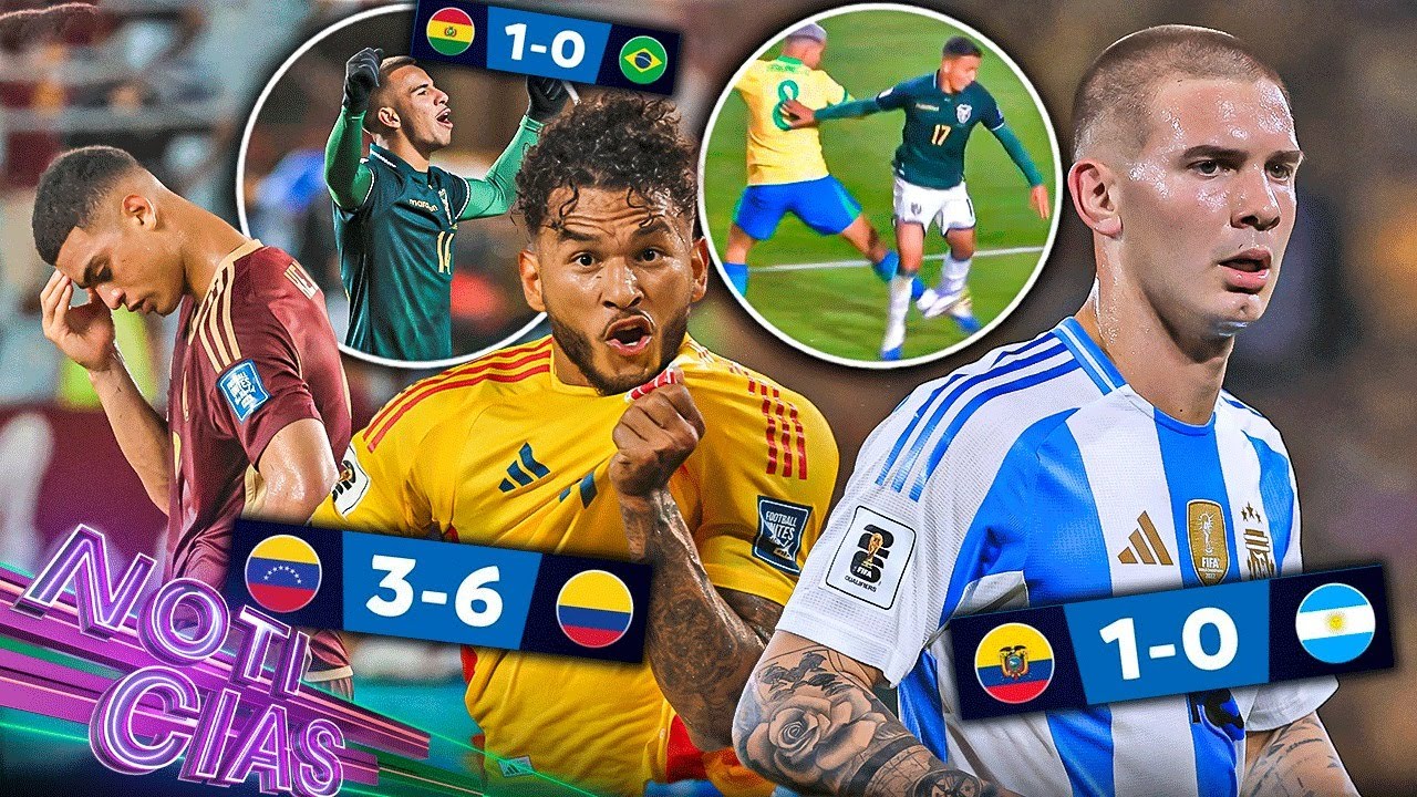Cayó Argentina; Mastan fue 10 | Colombia golea, Venezuela fuera | ¡Bolivia a repechaje! ¿Era penal?