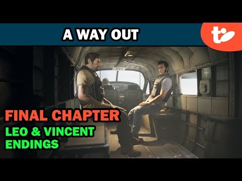 A Way Out: Final Chapter Plus Leo Ending & Vincent Ending (SPOILERS)