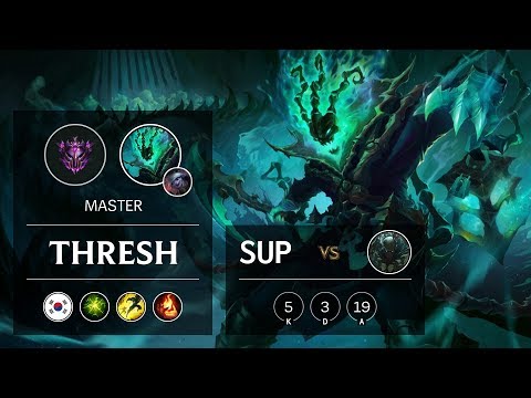 Thresh Support vs Pyke - KR Master Patch 9.18