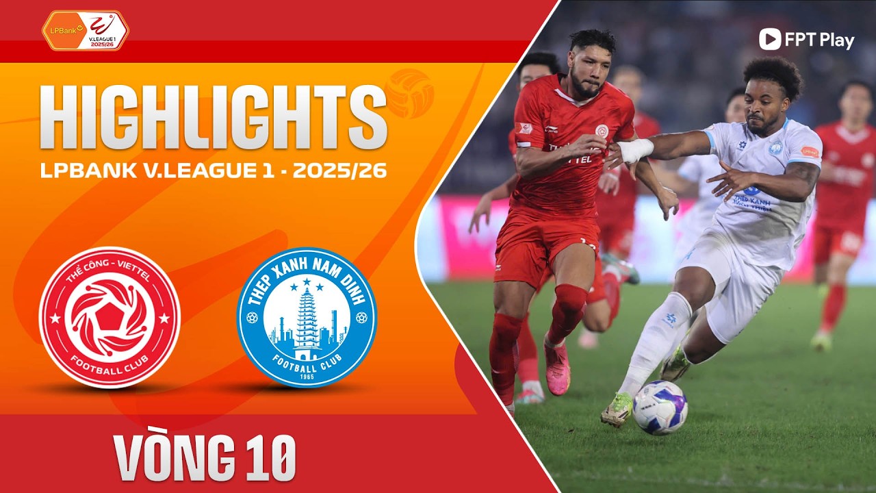 Thể Công   Viettel vs Thép Xanh Nam Định Highlights