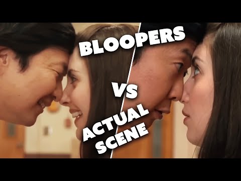 Hysterical Community Bloopers VS The Original Scenes! | Comedy Bites