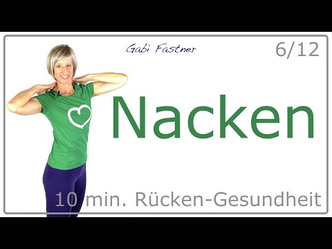 6/12💈10 min. Nacken und HWS entspannen und sanft trainieren | ohne Geräte, im Stehen