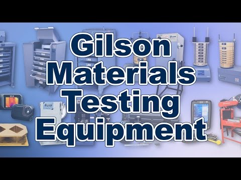 Gilson Material Testing Equipment
