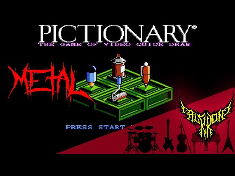 Pictionary (NES) - Title Theme 【Intense Symphonic Metal Cover】
