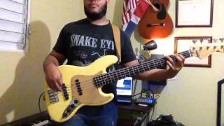 Todo Tiene su hora-Juan Luis Guerra (Bass cover/jam by: Joel Germoso)
