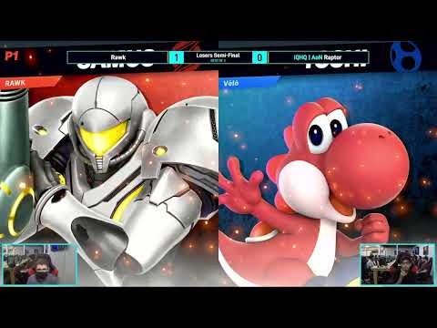 Rawk (Samus) vs Raptor (Yoshi) | AONUltimate #128 Losers Semi-Final
