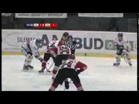 PHL TMH Polonia Bytom - Comarch Cracovia 3-7 (24.01.2014)