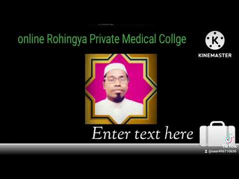 Enter text here/Dr Abdul Kareem Online Rohingya Private Medical college