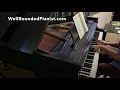 J.S. BACH: Courante from "French Overture" (BWV 831) | Cory Hall, pianist