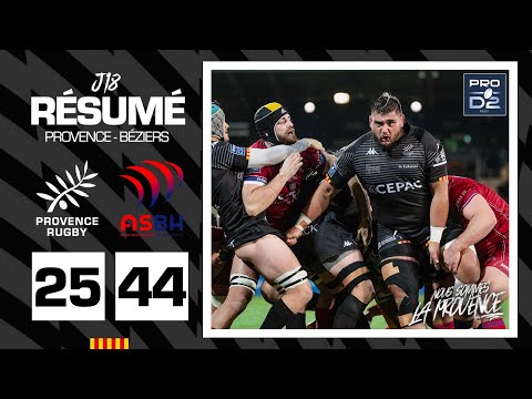 Provence Rugby / Béziers 22-23 : résumé