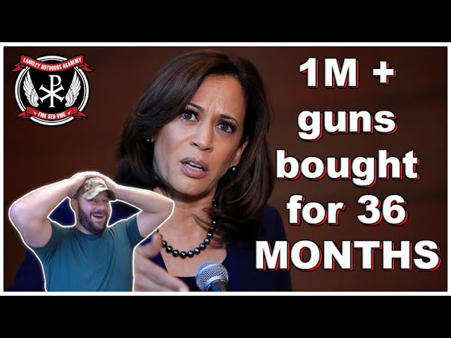 ANOTHER RECORD: Americans have bought 1 MILLION PLUS firearms for 36 months in a ROW!!!