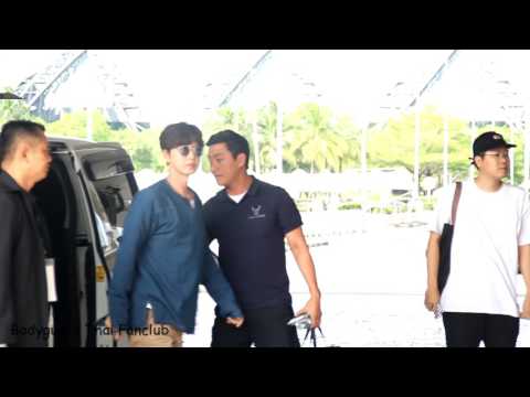 170716 Vohosystem and Park Haejin Back to Korea @ Suvarnabhumi Airport, Thailand