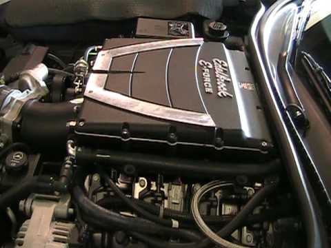 2008 Corvette with Edelbrock E Force supercharger system