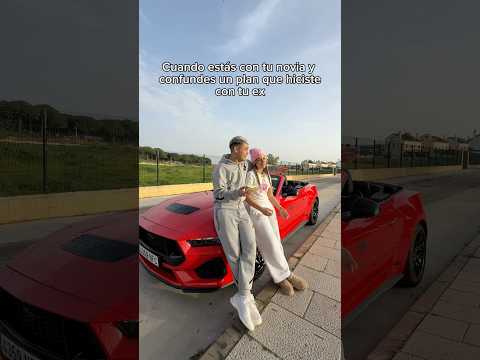 Cuando estas con tu novia y confundes un plan que hiciste con tu ex