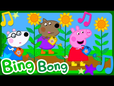 Peppa Pig - Bing Bong Garden Song (Official Music Video)