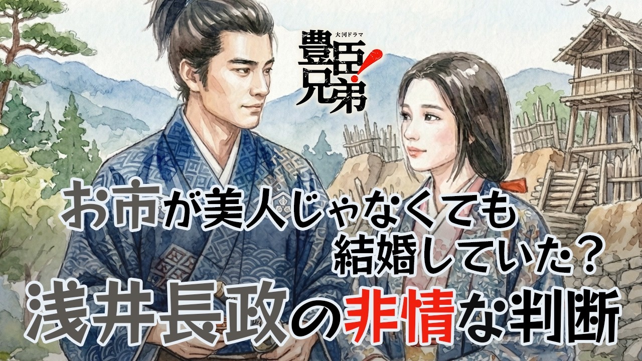[豊臣兄弟] お市と浅井長政に愛はあったのか？　史料が示す意外な答え [大河ドラマ/解説]