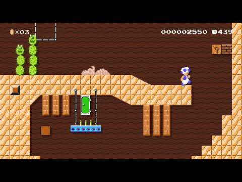 Morton's Desert Temple by Crew123Yes 🌎 World Record! 🍄 Super Mario Maker 2 ✹Switch✹ #bpp