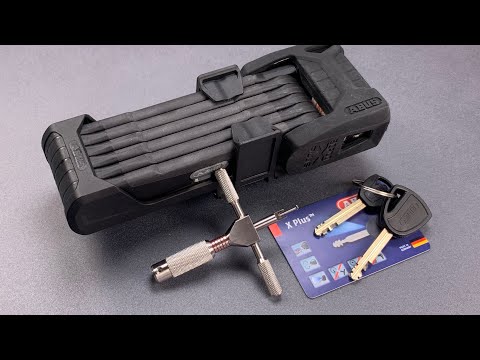 1023】フォールディングバイクロックの重鎮王者がピックした（アバスボルド6500 ([1023] The Heavyweight Champion of Folding Bike Locks Picked (Abus Bordo 6500))