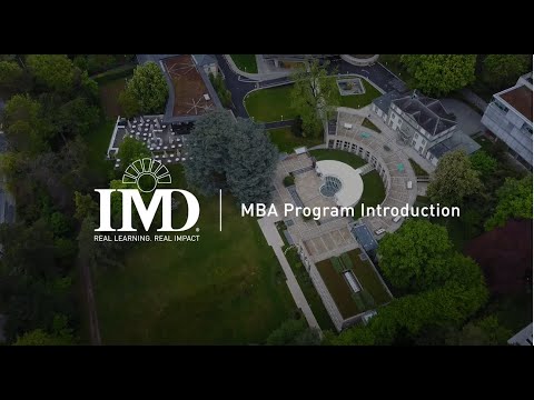 IMD MBA Program Intro