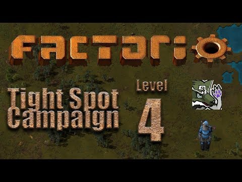 Factorio [0.16] - Tight Spot Campaign - Level 4, Normal (3/3)