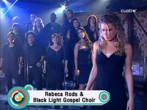 REBECA RODS con BLACK LIGHT GOSPEL CHOIR y MARCELO MAYER (piano)  