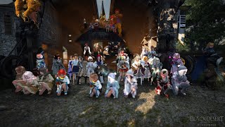 【黒い砂漠】ギルメンが参加した演奏会でツボるギルメンのハテナさん