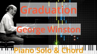 🎹Solo &amp; Chord, Graduation, George Winston, Synthesia Piano