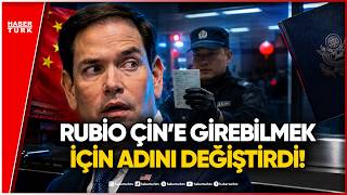 Rubio’dan Çin’e ‘Kod Adı’ Çalımı: Pekin Zirvesi!