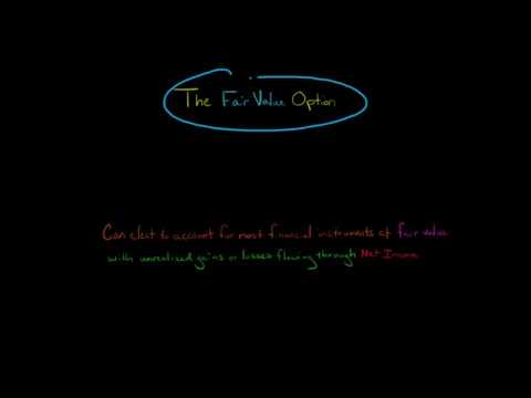 The Fair Value Option for Financial Instruments