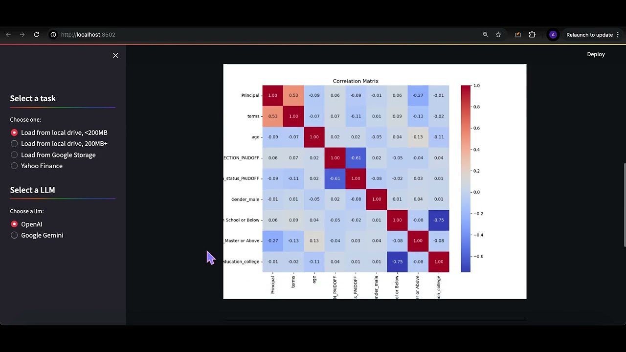 Build your own Streamlit app that lets you TALK TO YOUR DATA with natural language! 🤯 #ai #openai