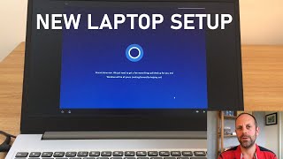 New Windows 10 Laptop Setup TUTORIAL |  Lenovo Ideapad 3 | STEP BY STEP