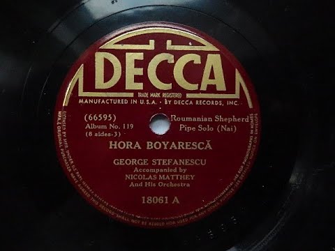 George Stefanescu (nai) - Hora boiereasca (1939)